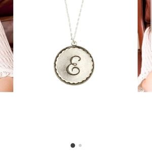 John Wind Sorority Gal Necklace Letter "M"